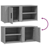 NNEVL TV Cabinets 2 pcs Grey Sonoma 80x31.5x36 cm Engineered Wood