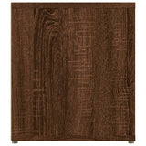 NNEVL TV Cabinets 2 pcs Brown Oak 80x31.5x36 cm Engineered Wood