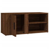 NNEVL TV Cabinets 2 pcs Brown Oak 80x31.5x36 cm Engineered Wood