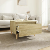 NNEVL Side Tables 2 pcs Sonoma Oak 50x46x35 cm Engineered Wood