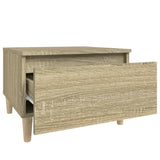 NNEVL Side Tables 2 pcs Sonoma Oak 50x46x35 cm Engineered Wood
