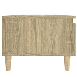 NNEVL Side Tables 2 pcs Sonoma Oak 50x46x35 cm Engineered Wood