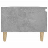 NNEVL Side Tables 2 pcs Concrete Grey 50x46x35 cm Engineered Wood