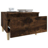 NNEVL Side Tables 2 pcs Smoked Oak 50x46x35 cm Engineered Wood