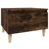 NNEVL Side Tables 2 pcs Smoked Oak 50x46x35 cm Engineered Wood