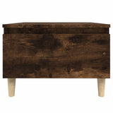 NNEVL Side Tables 2 pcs Smoked Oak 50x46x35 cm Engineered Wood