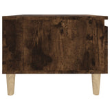 NNEVL Side Tables 2 pcs Smoked Oak 50x46x35 cm Engineered Wood