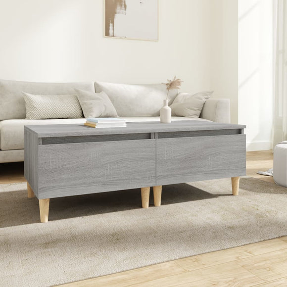 NNEVL Side Tables 2 pcs Grey Sonoma 50x46x35 cm Engineered Wood