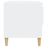 NNEVL Bedside Tables 2 pcs White 50x46x50 cm Engineered Wood