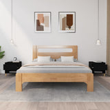 NNEVL Bedside Tables 2 pcs Black 50x46x50 cm Engineered Wood