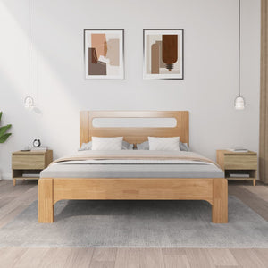 NNEVL Bedside Tables 2 pcs Sonoma Oak 50x46x50 cm Engineered Wood