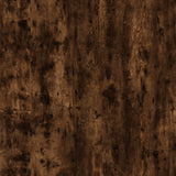 NNEVL Bedside Tables 2 pcs Smoked Oak 50x46x50 cm Engineered Wood