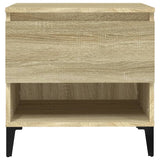 NNEVL Side Table Sonoma Oak 50x46x50 cm Engineered Wood