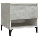 NNEVL Side Tables 2 pcs Concrete Grey 50x46x50 cm Engineered Wood