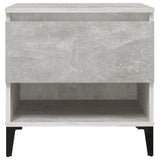 NNEVL Side Tables 2 pcs Concrete Grey 50x46x50 cm Engineered Wood