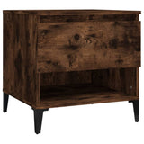 NNEVL Side Table Smoked Oak 50x46x50 cm Engineered Wood