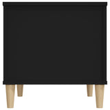 NNEVL Coffee Table Black 60x44.5x45 cm Engineered Wood