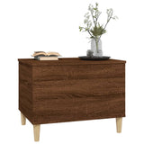 NNEVL Coffee Table Brown Oak 60x44.5x45 cm Engineered Wood