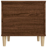 NNEVL Coffee Table Brown Oak 60x44.5x45 cm Engineered Wood
