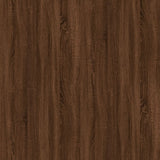 NNEVL Coffee Table Brown Oak 60x44.5x45 cm Engineered Wood