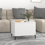 NNEVL Coffee Table White 60x44.5x45 cm Engineered Wood