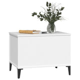 NNEVL Coffee Table White 60x44.5x45 cm Engineered Wood
