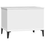 NNEVL Coffee Table White 60x44.5x45 cm Engineered Wood