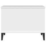 NNEVL Coffee Table White 60x44.5x45 cm Engineered Wood