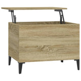 NNEVL Coffee Table Sonoma Oak 60x44.5x45 cm Engineered Wood