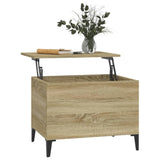 NNEVL Coffee Table Sonoma Oak 60x44.5x45 cm Engineered Wood