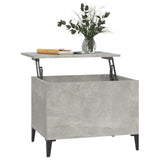 NNEVL Coffee Table Concrete Grey 60x44.5x45 cm Engineered Wood
