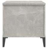 NNEVL Coffee Table Concrete Grey 60x44.5x45 cm Engineered Wood