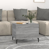 NNEVL Coffee Table Grey Sonoma 60x44.5x45 cm Engineered Wood