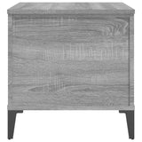 NNEVL Coffee Table Grey Sonoma 60x44.5x45 cm Engineered Wood