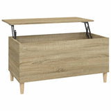 NNEVL Coffee Table Sonoma Oak 90x44.5x45 cm Engineered Wood