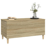 NNEVL Coffee Table Sonoma Oak 90x44.5x45 cm Engineered Wood