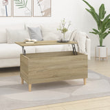 NNEVL Coffee Table Sonoma Oak 90x44.5x45 cm Engineered Wood