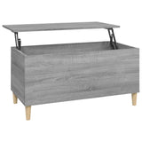 NNEVL Coffee Table Grey Sonoma 90x44.5x45 cm Engineered Wood