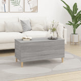 NNEVL Coffee Table Grey Sonoma 90x44.5x45 cm Engineered Wood