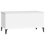 NNEVL Coffee Table White 90x44.5x45 cm Engineered Wood