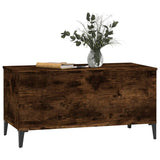 NNEVL Coffee Table Smoked Oak 90x44.5x45 cm Engineered Wood