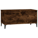 NNEVL Coffee Table Smoked Oak 90x44.5x45 cm Engineered Wood