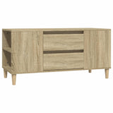 NNEVL TV Cabinet Sonoma Oak 102x44.5x50 cm Engineered Wood