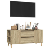 NNEVL TV Cabinet Sonoma Oak 102x44.5x50 cm Engineered Wood