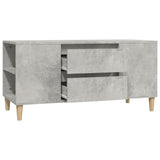 NNEVL TV Cabinet Concrete Grey 102x44.5x50 cm Engineered Wood