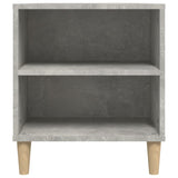 NNEVL TV Cabinet Concrete Grey 102x44.5x50 cm Engineered Wood