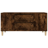 NNEVL TV Cabinet Smoked Oak 102x44.5x50 cm Engineered Wood