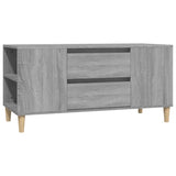 NNEVL TV Cabinet Grey Sonoma 102x44.5x50 cm Engineered Wood