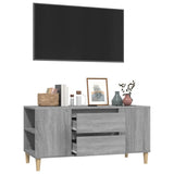 NNEVL TV Cabinet Grey Sonoma 102x44.5x50 cm Engineered Wood