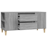 NNEVL TV Cabinet Grey Sonoma 102x44.5x50 cm Engineered Wood